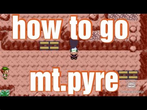 how to get to mt pyre|Pokemon Emerald Walkthrough Part 48: Mt. Pyre! .